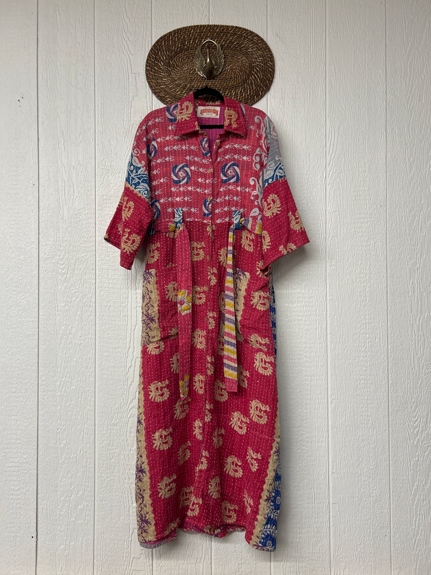 Pareo Kantha Gravity Duster Dress 0226 079