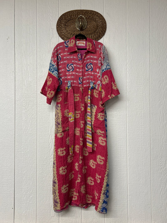 Pareo Kantha Gravity Duster Dress 0226 079