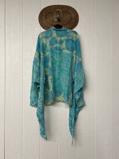 Crepe Sari Nirvana Button Down 1125 131