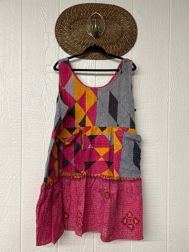 Kantha Meadow Mini Dress 0625 048