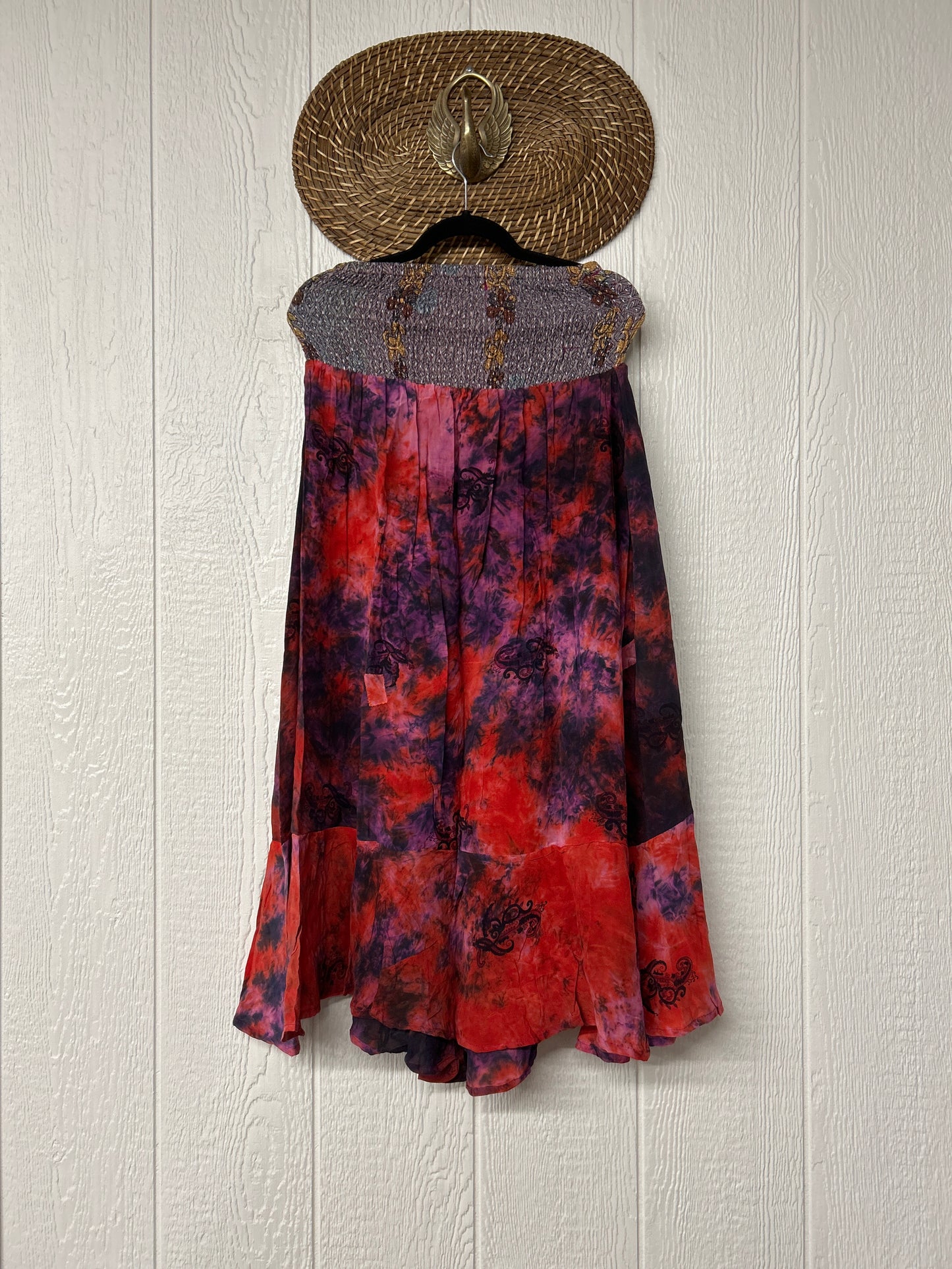 Crepe Sari Inner Peace Wrap Skirt 0626 236