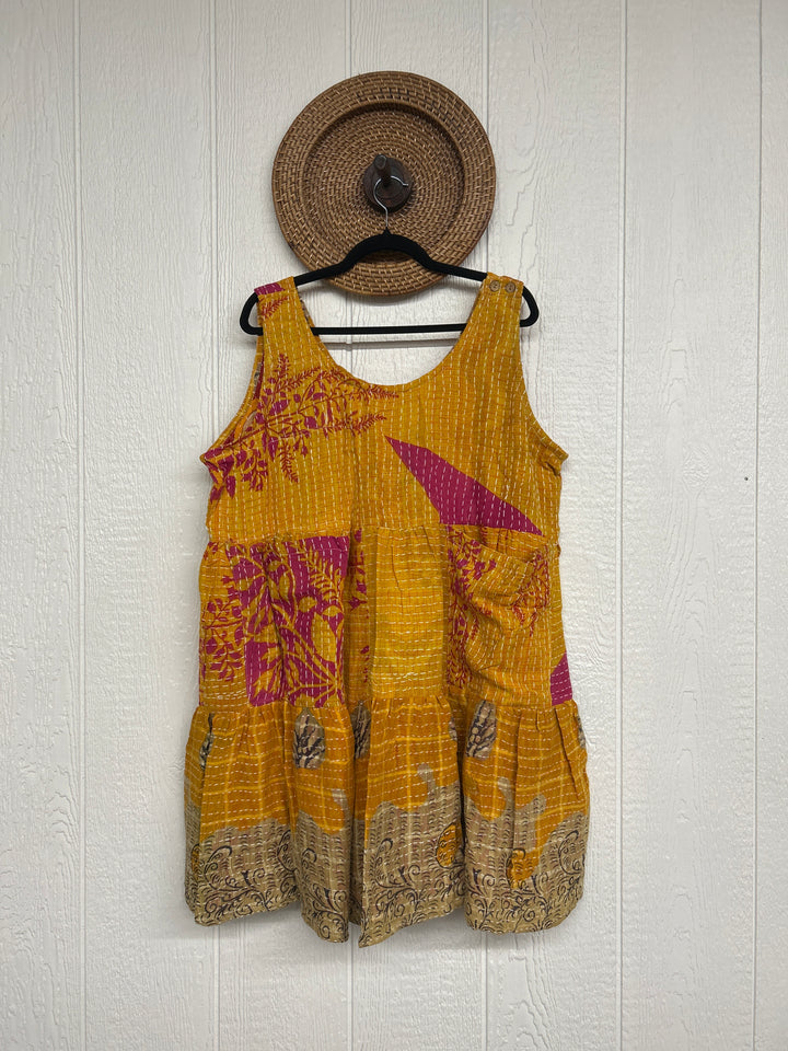 Kantha Meadow Mini Dress 0625 124