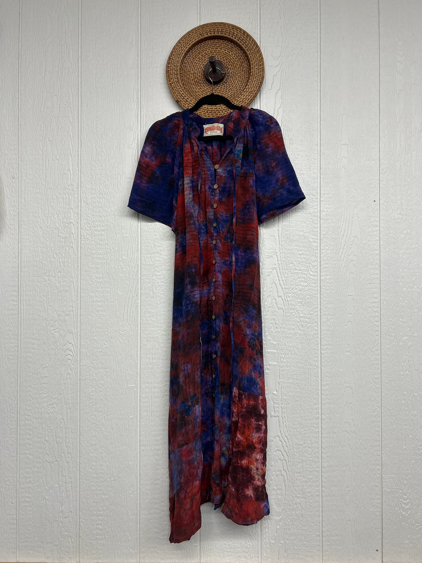 Crepe Sari Summer Woodstock Duster 0626 117