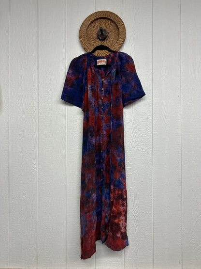 Crepe Sari Summer Woodstock Duster 0626 117