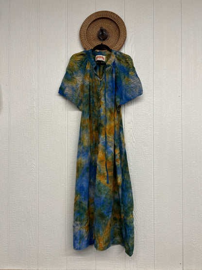 Crepe Sari Summer Woodstock Duster 0626 038