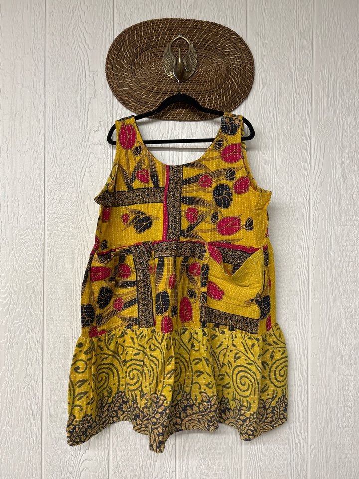 Kantha Meadow Mini Dress 0625 146