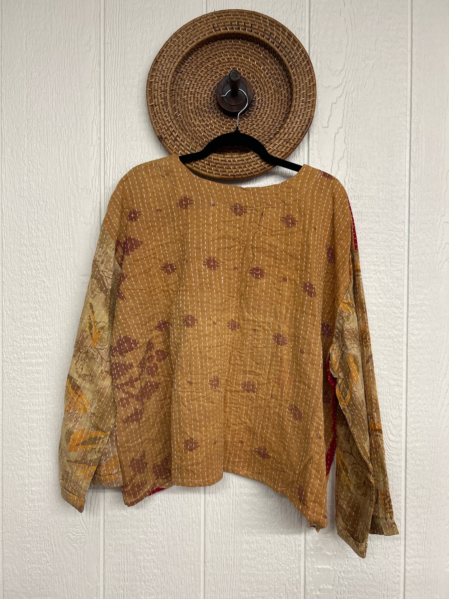 Pareo Kantha Wanderer Pocket Crop Top 0226 080