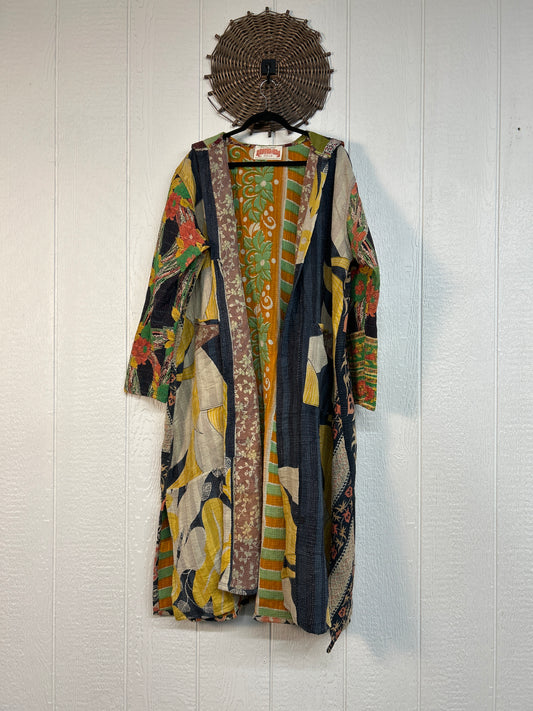 Fine Kantha Rising Sun Coat 1026 097