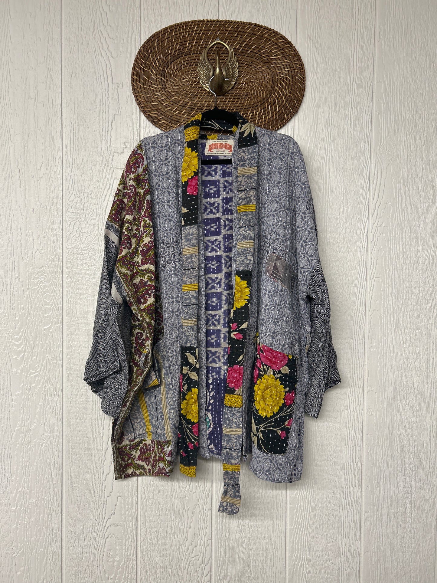 Pareo Kantha Shortie Majestic Kimono 0326 095
