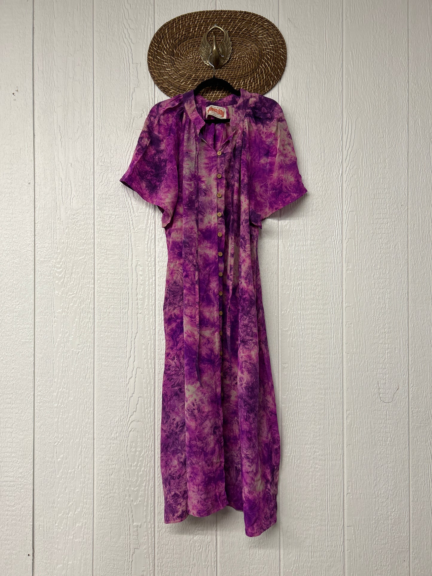 Crepe Sari Summer Woodstock Duster 0626 199
