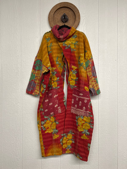 Fine Kantha Cowl Split Pullover 1225 226