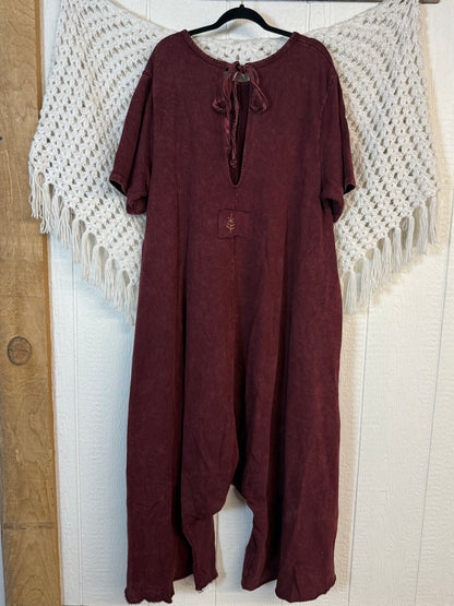 Kb Dream Jumpsuit - Burgundy