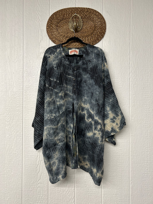 Pareo Kantha Gaia Split Tunic 0526 002