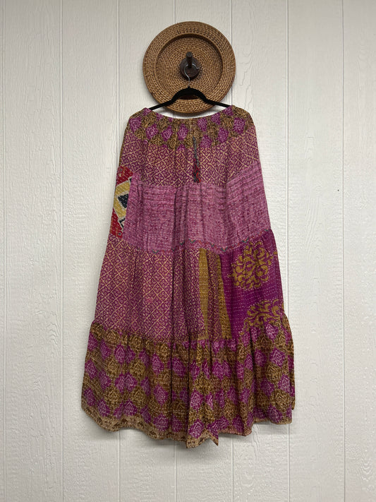 Pareo Kantha Lotus Maxi Skirt 0826 085