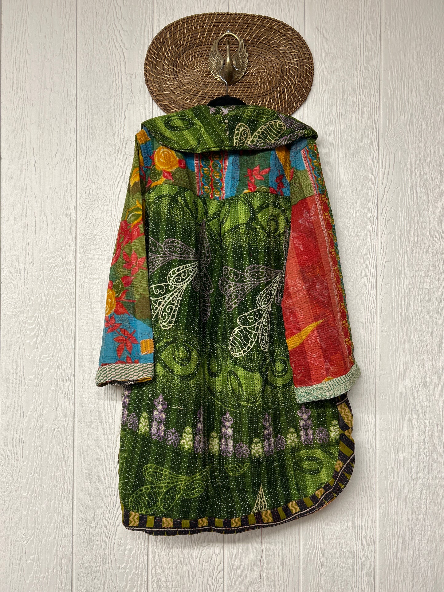 Fine Kantha Drifter Coat 1125 167