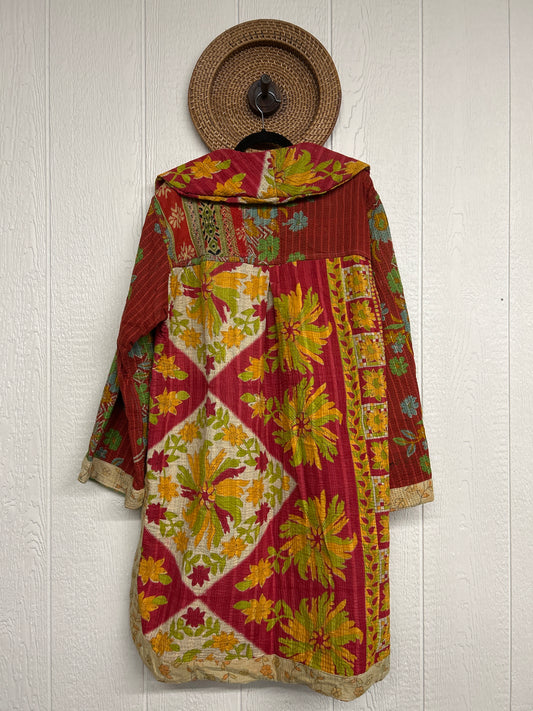 Fine Kantha Drifter Coat 1026 048
