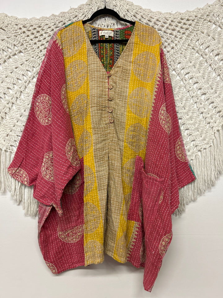 Kantha Gaia Split Tunic 0924 011