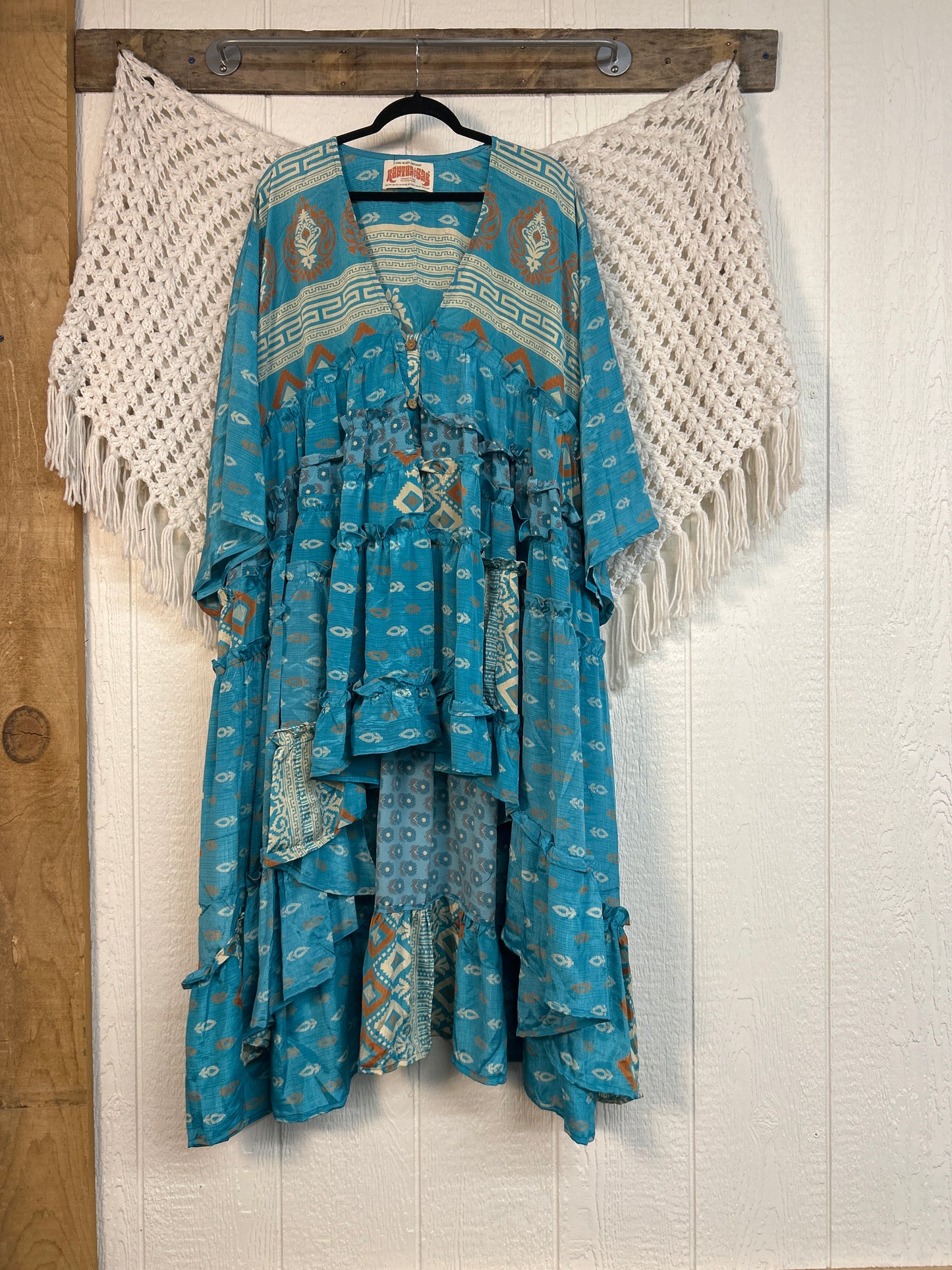 Rasgulla Sari Rhiannon Kimono 0826 110