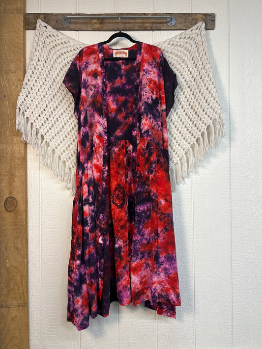 Crepe Sari Summer Evermore Kimono 0726 193