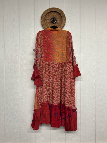 Crepe Sari Rhiannon Duster Dress 0226 166