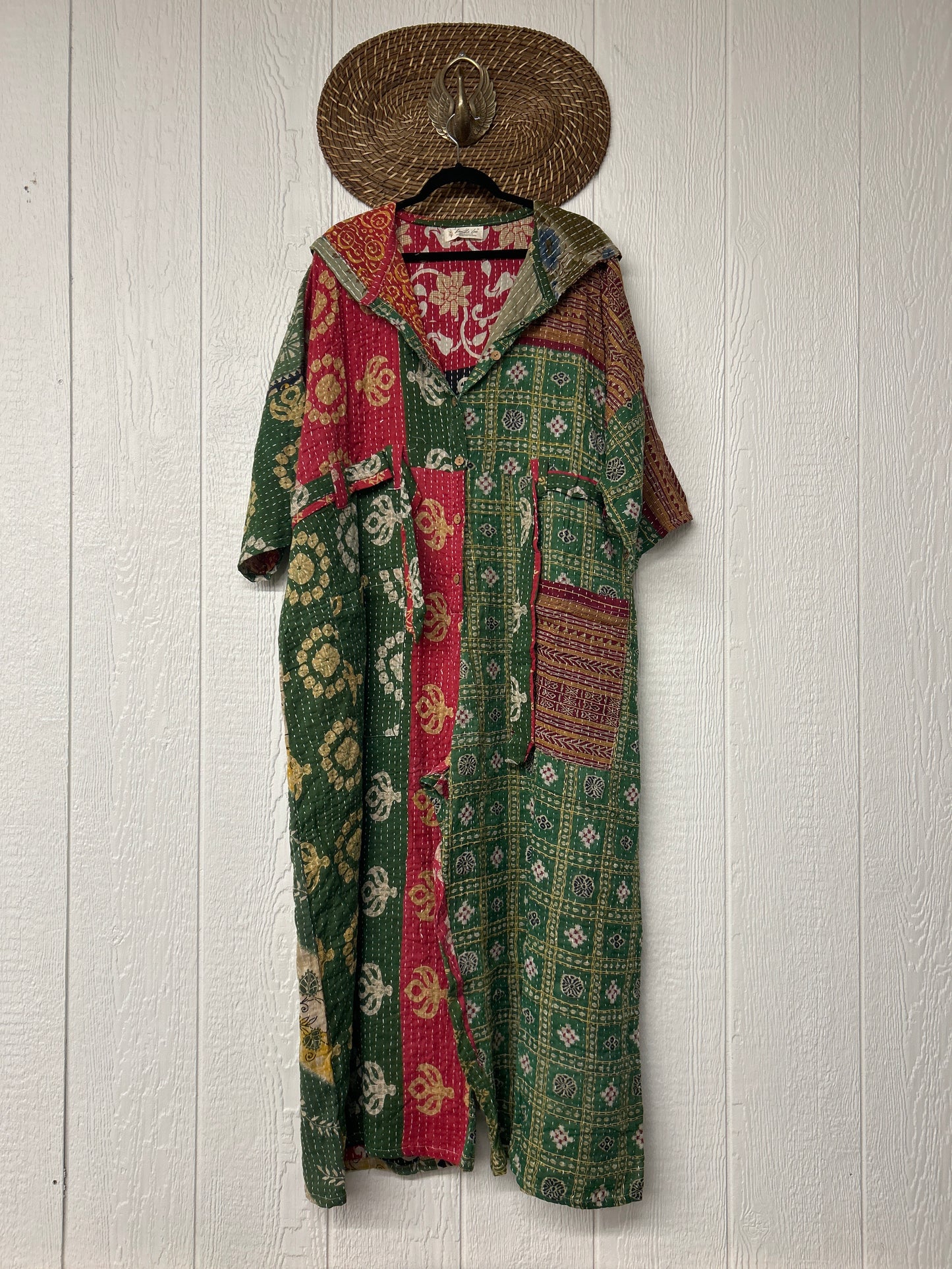 Kantha Zen Hoodie Jumpsuit 0925 105