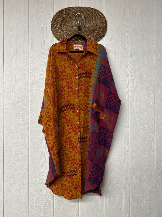 Crepe Sari Free To Be Longsleeve Maxi 0326 211