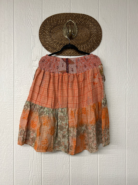 RETAIL Pareo Kantha Meadow Skirt 0826 057