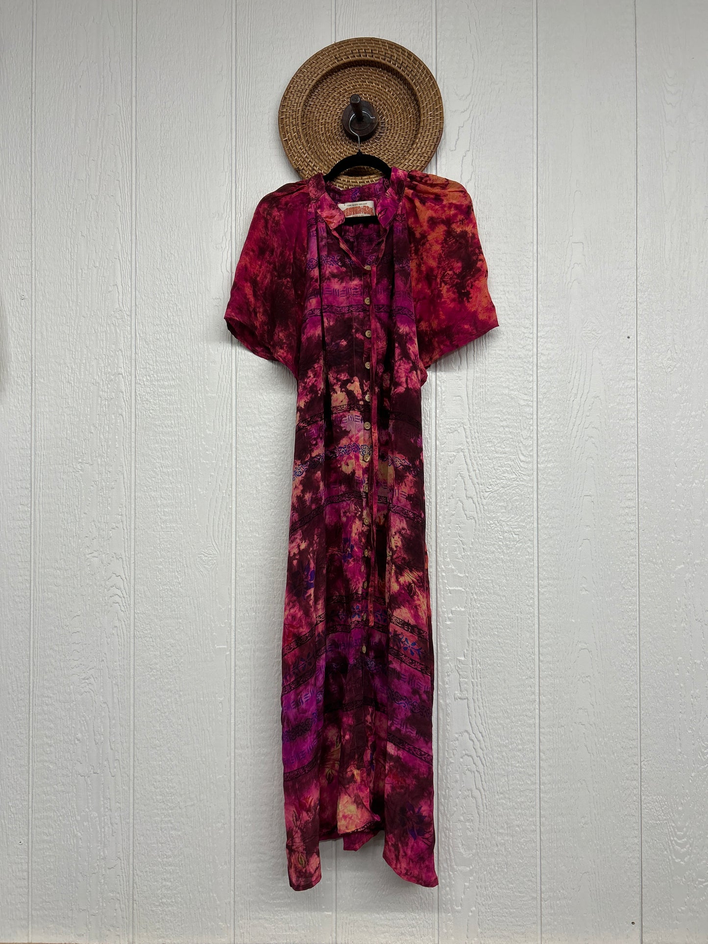 Crepe Sari Summer Woodstock Duster 0626 061