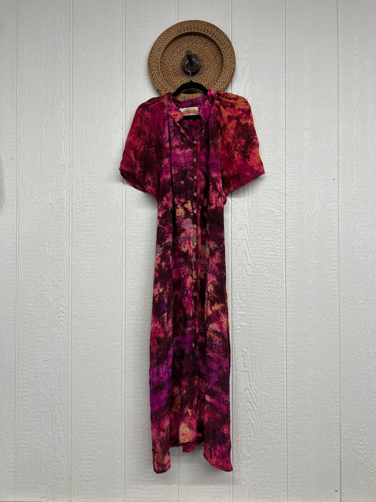 Crepe Sari Summer Woodstock Duster 0626 061
