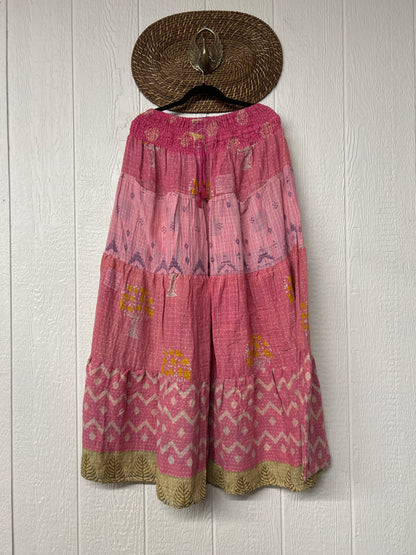 Pareo Kantha Lotus Maxi Skirt 0826 169