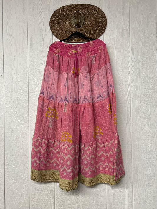 Pareo Kantha Lotus Maxi Skirt 0826 169