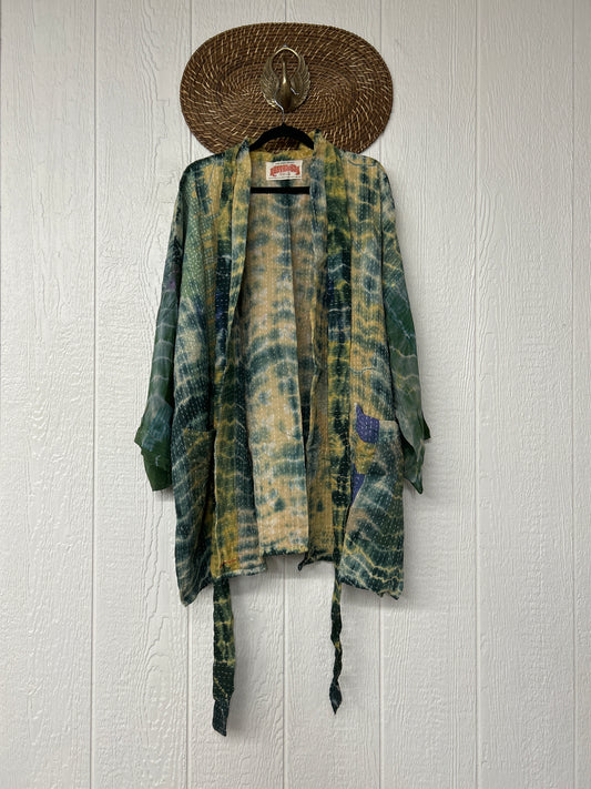 Pareo Kantha Shortie Majestic Kimono 0526 035