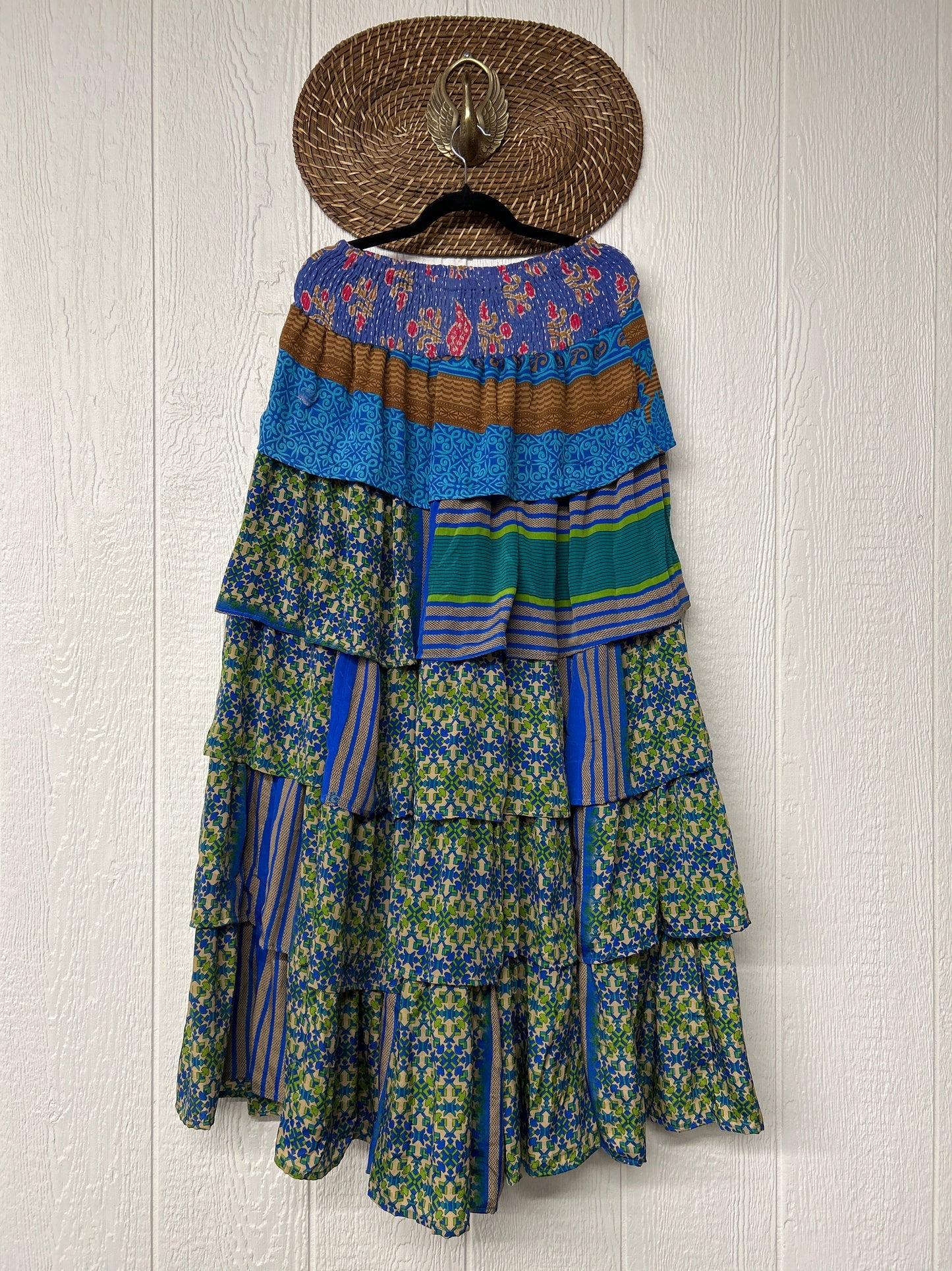 Rasgulla Sari Venus Ruffle Maxi 1125 090