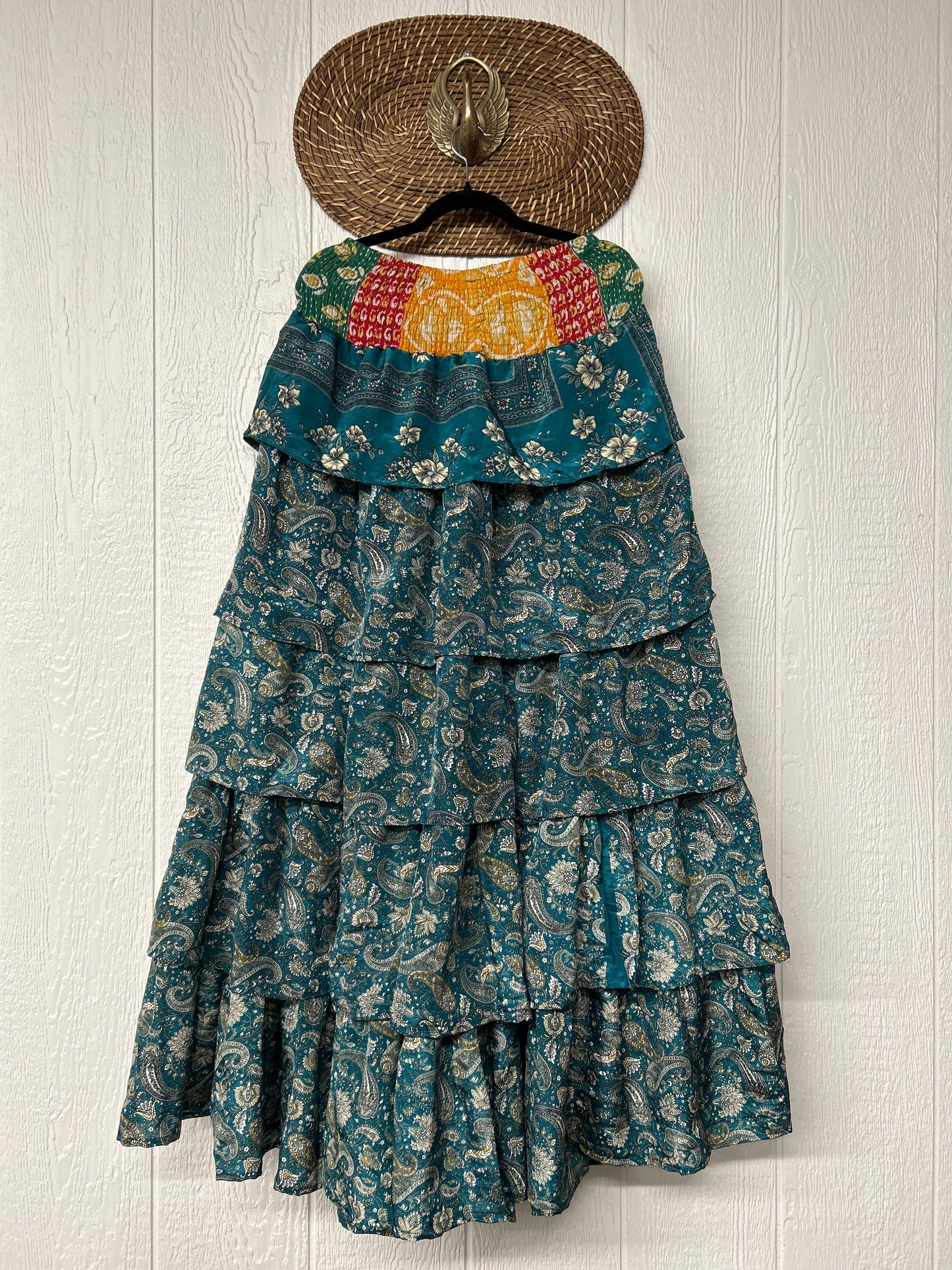 Rasgulla Sari Venus Ruffle Maxi 1125 061