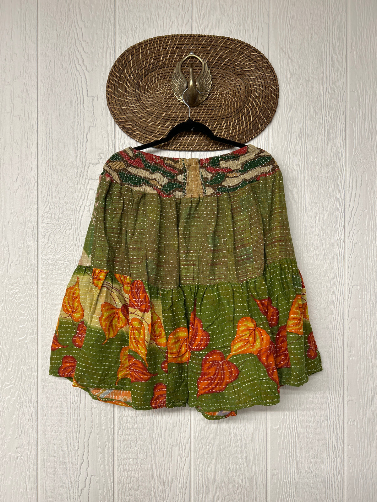 Pareo Kantha Meadow Skirt 0826 069