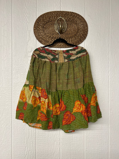 Pareo Kantha Meadow Skirt 0826 069