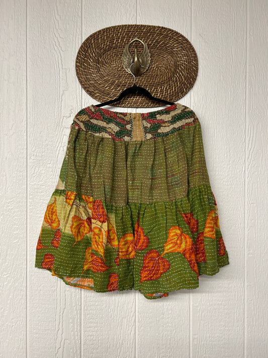 Pareo Kantha Meadow Skirt 0826 069