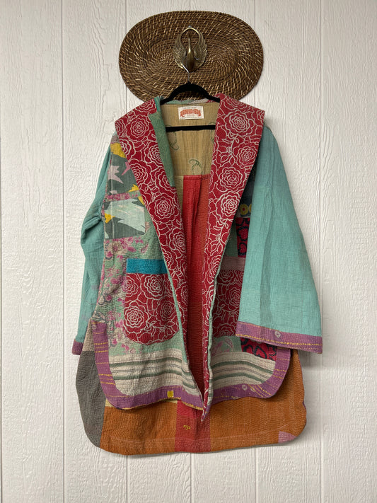 Fine Kantha Drifter Coat 1026 178