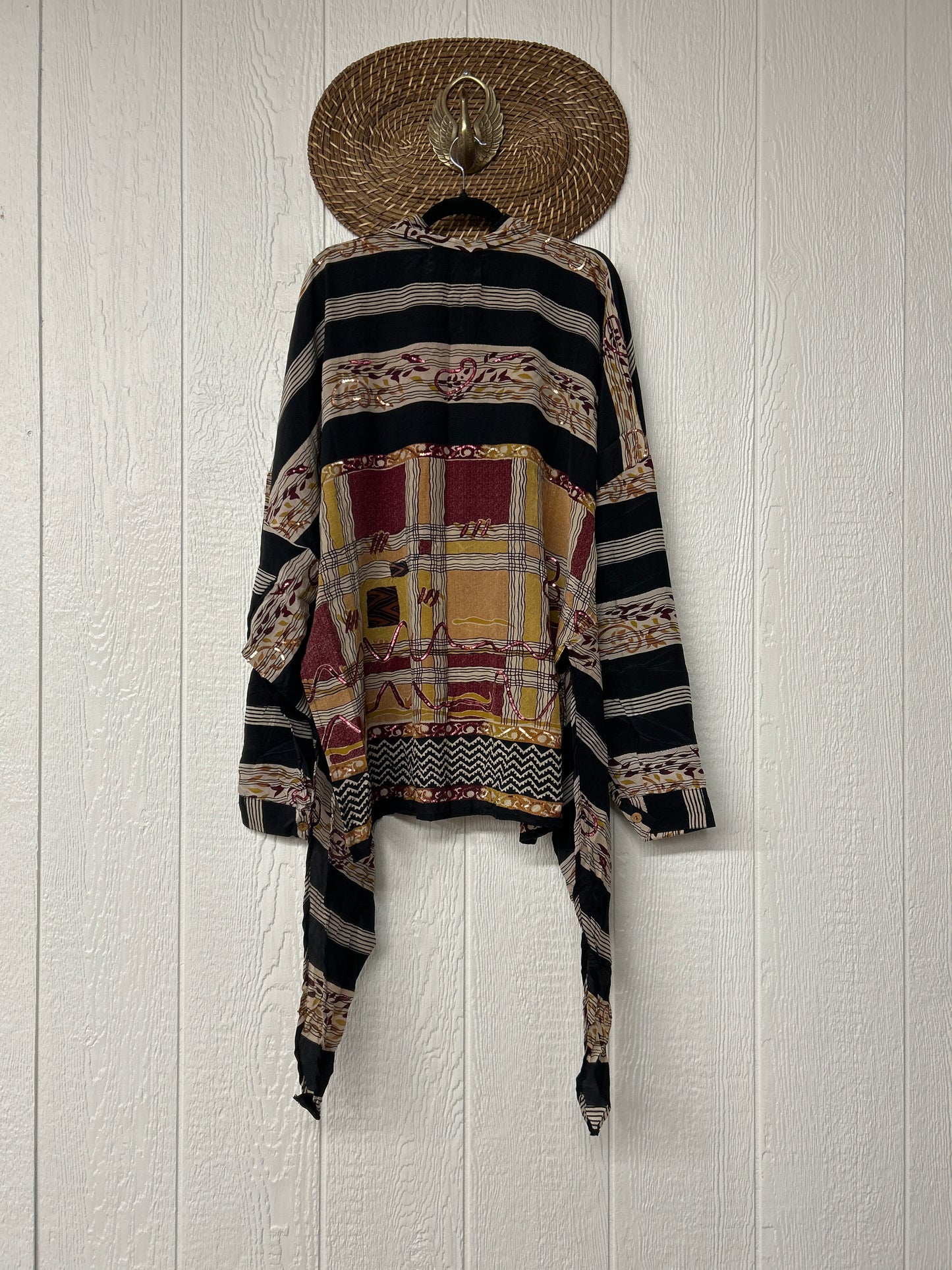 Crepe Sari Nirvana Button Down 1125 103