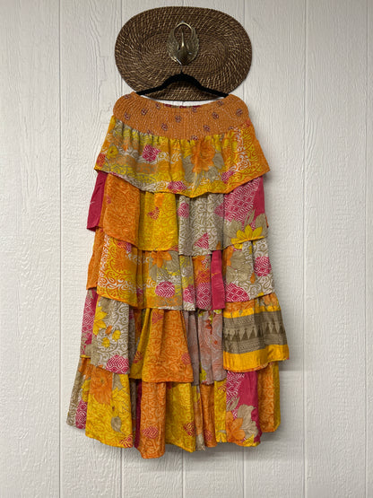 Rasgulla Sari Venus Ruffle Maxi 1125 101