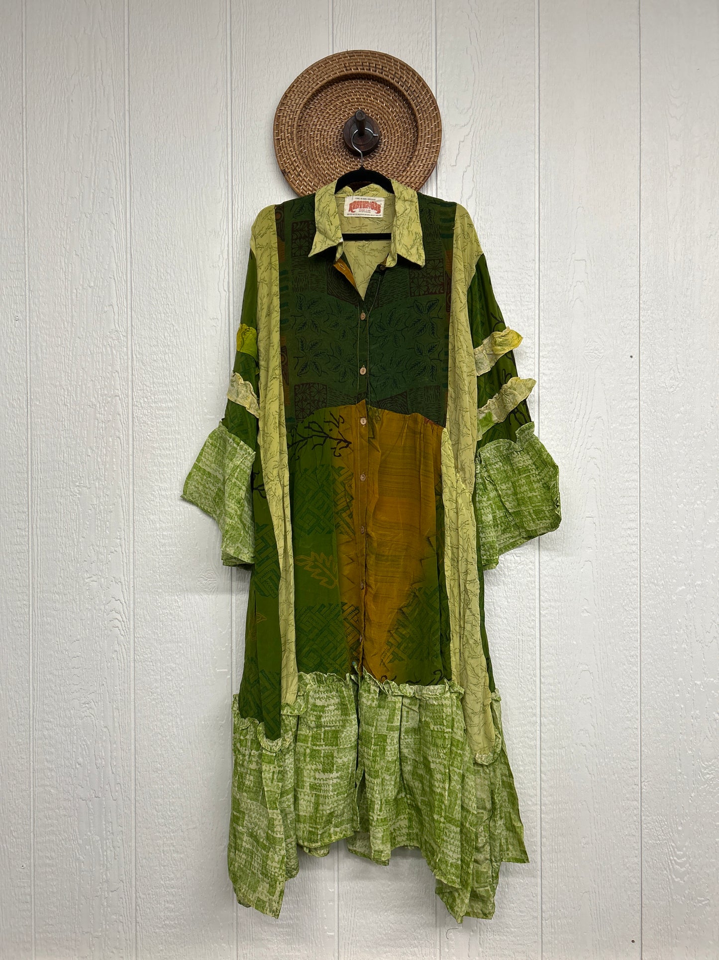 Crepe Sari Rhiannon Duster Dress 0226 178