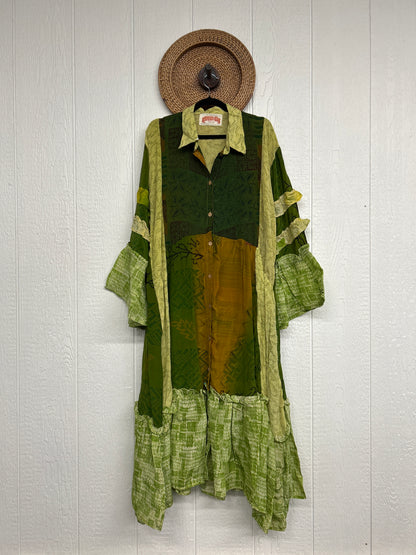 Crepe Sari Rhiannon Duster Dress 0226 178