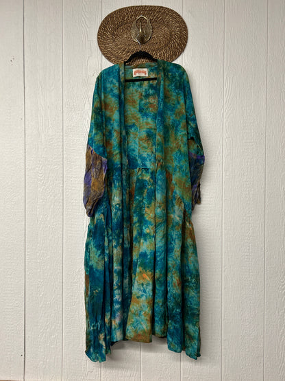 Crepe Sari Evermore Kimono 1026 083