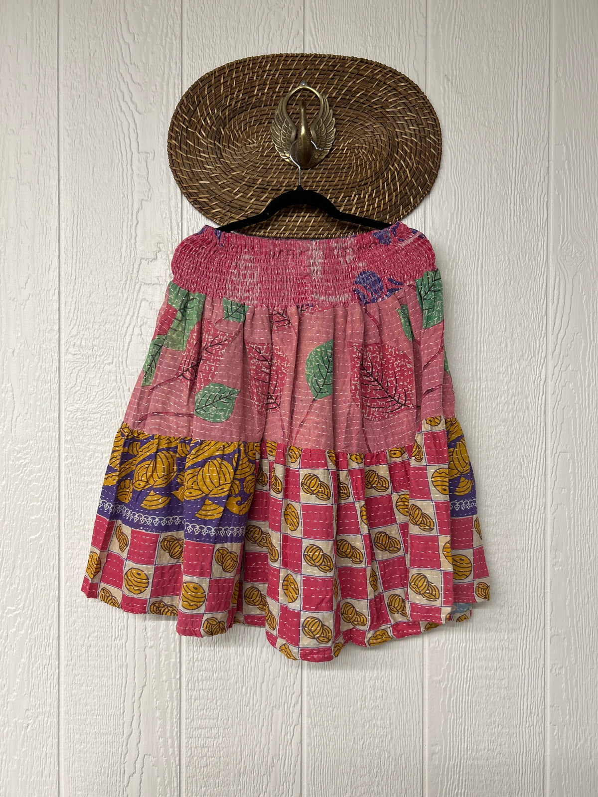 Pareo Kantha Meadow Skirt 0826 246
