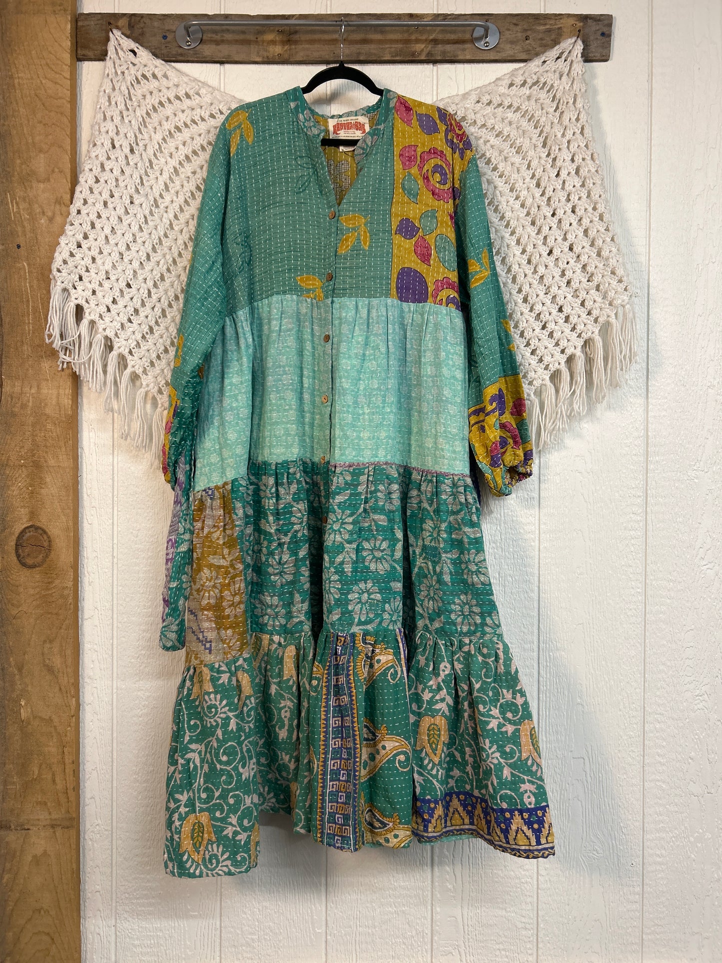 Pareo Kantha Luminous Maxi Dress 0126 234
