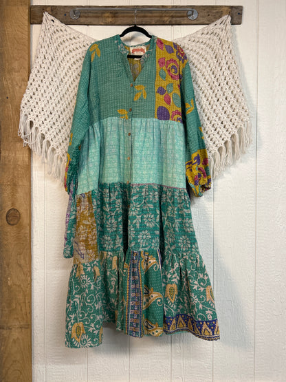 Pareo Kantha Luminous Maxi Dress 0126 234