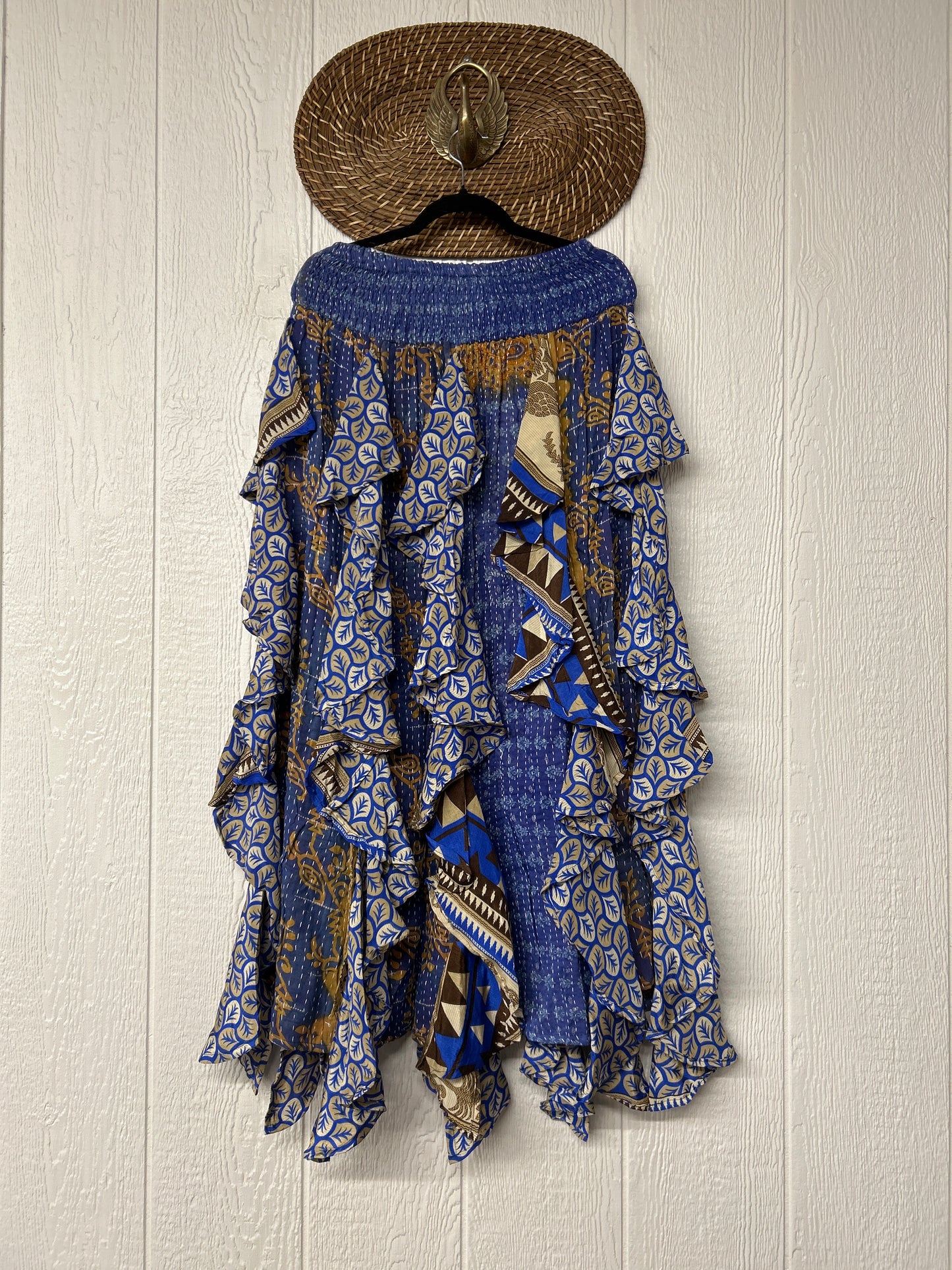 Pareo Kantha Willow Maxi Skirt 0826 125