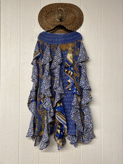 Pareo Kantha Willow Maxi Skirt 0826 125