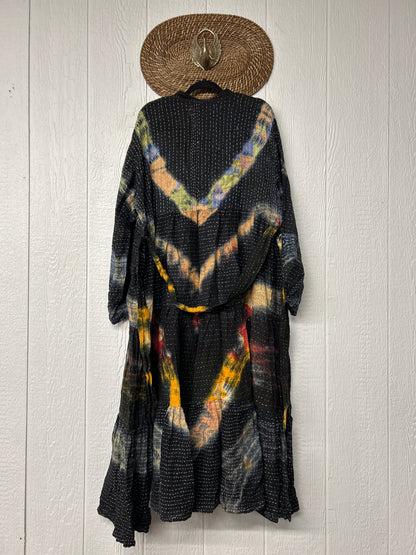 RETAIL Pareo Kantha Luminous Maxi Dress 0526 019