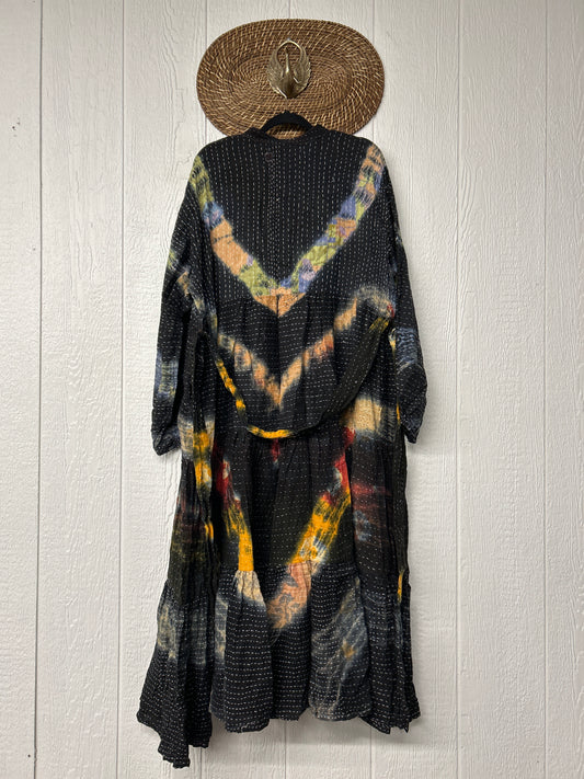 RETAIL Pareo Kantha Luminous Maxi Dress 0526 019